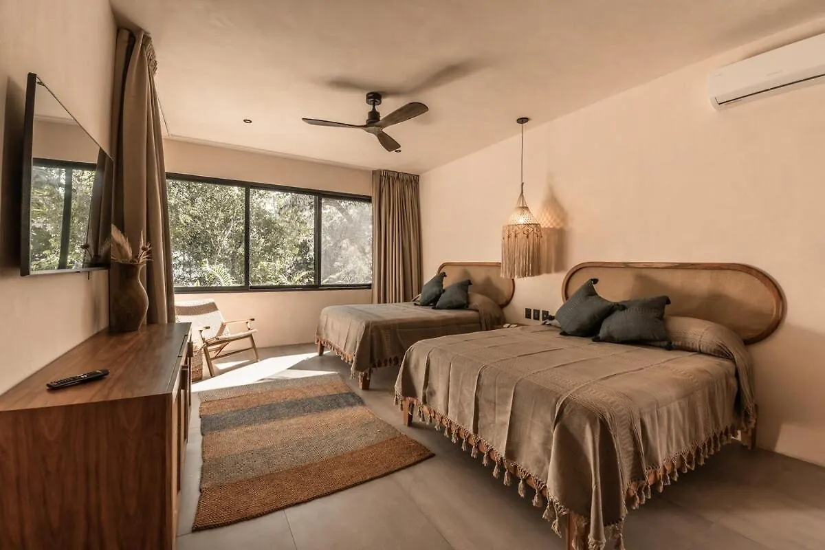 Villa With 2 Pools With Security Guard For 10 Guests Tulum Mexico