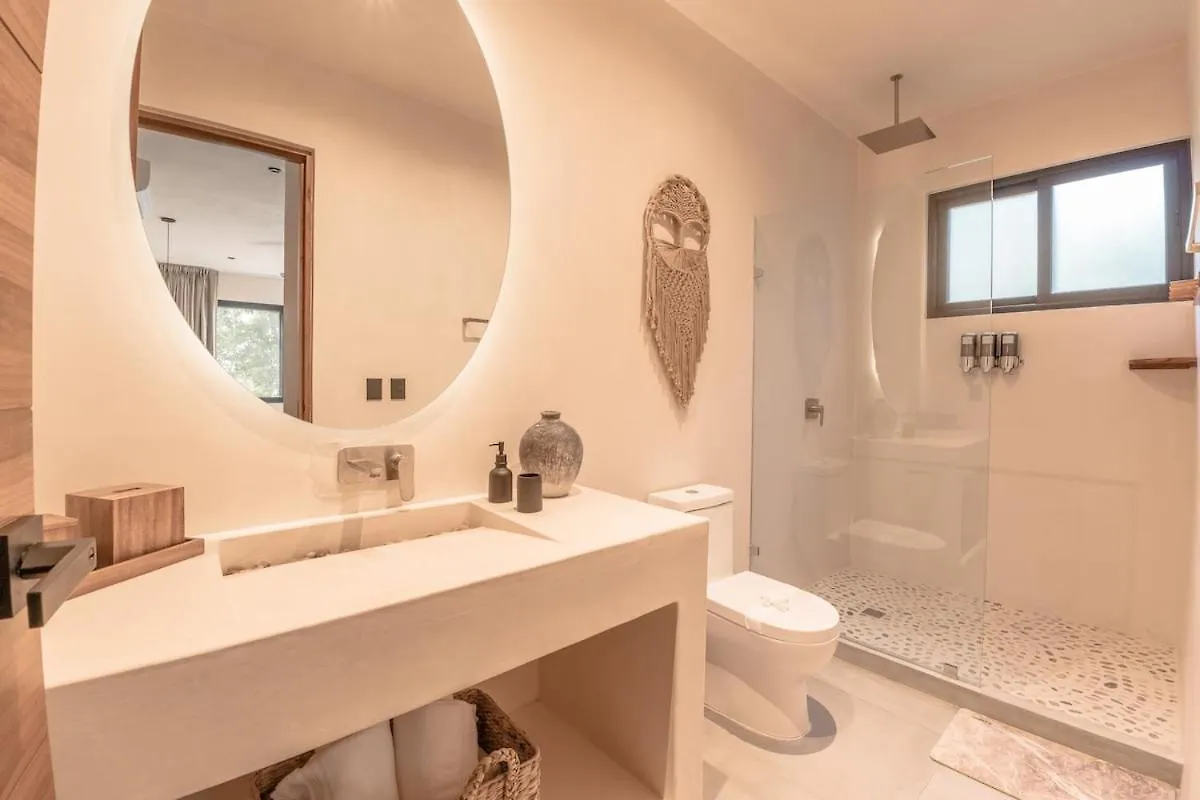 Villa With 2 Pools With Security Guard For 10 Guests Tulum Mexico