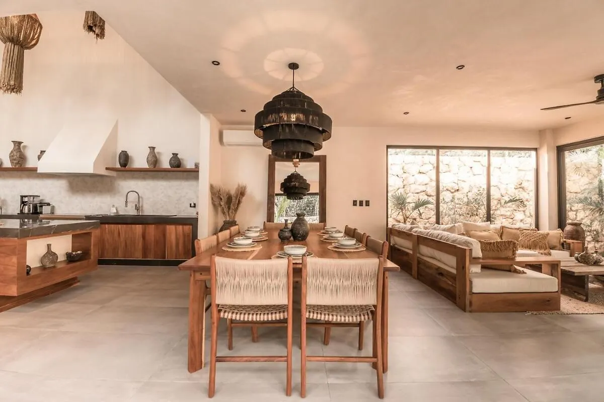 Villa With 2 Pools With Security Guard For 10 Guests Tulum 0*,  Mexico