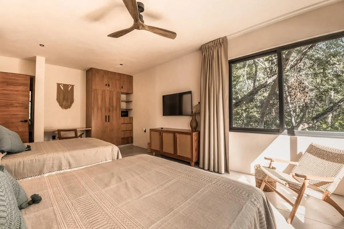 Villa With 2 Pools With Security Guard For 10 Guests Tulum 0*,  Mexico